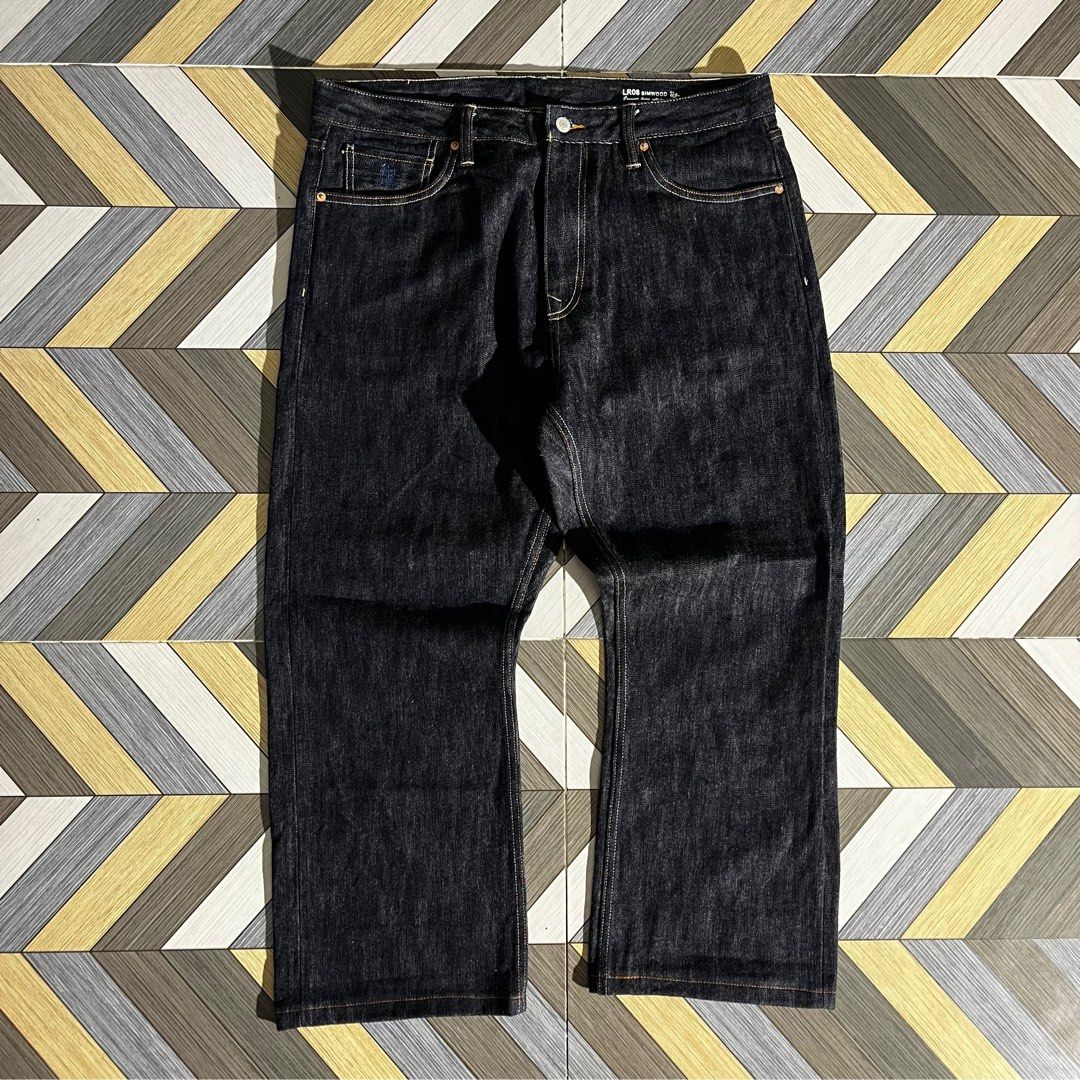 Simwood Raw Premium Denim - Selvedge Jeans (Category: Jeans) located in Daraga. Submitted by th3cliquejunks (Listing ID 1443244848, Image 2). Description: Simwood Raw Premium Denim - Selvedge Jeans Excellent Condition No issue Size Large Selvedge Dimensions: Waist: 36” Length: 38” Leg Opening: 9.5” - 2,000 Dm!.