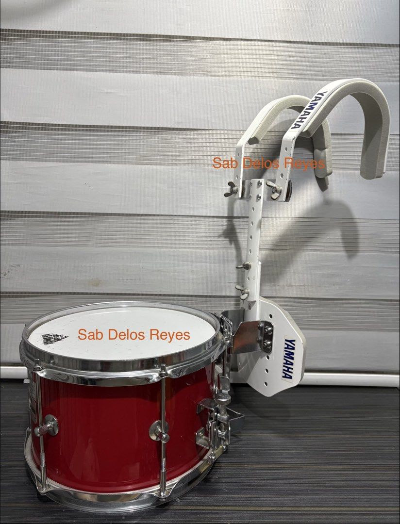 Snare Drum Yamaha (Category: Musical Instruments) located in Manila. Submitted by musicman12 (Listing ID 1443225146, Image 2). Description: YAMAHA MARCHING SNARE MADE IN JAPAN🇯🇵 YAMAHA CARRIER JAPAN🇯🇵 SIZE : “10 x 7” ( Small Size ) HARDWARE : CHROME-PLATED LIGHTWEIGHT DESIGN CONDITION : SLIGHTLY USED READY TO PLAY🎼🎶🎶🥁.