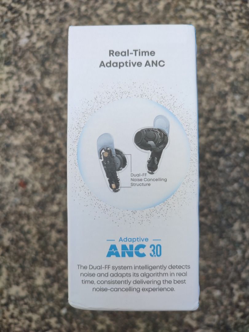 Soundcore Liberty Buds by Anker (Category: Earphones) located in Manila. Submitted by yonsei55 (Listing ID 1443315865, Image 3). Description: Brandnew 💯 sealed Color: Blue soundcore Liberty Buds by Anker, Semi-in-Ear TWS, Removable Ear Fins, Real-Time Adaptive Noise Cancelling, Fast Charging, Wireless Bluetooth Earbuds,Translation Earbuds, 30H Playtime D1200.