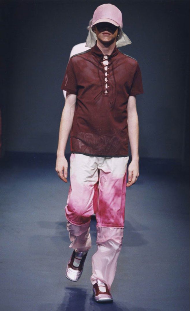 SS2000 Prada convertible “Cloud” nylon pants (Category: Activewear) located in Manila. Submitted by killzarchival (Listing ID 1443168489, Image 2). Description: SS2000 Prada convertible “Cloud” nylon pants *Condi:7/10 *Good condition with normal sign of using Size:48 Waist:34 Outseam:40.5/26 Inseam:30.5/16 Crotch:11 Thigh:12.5 Knee:9.5 Leg opening:9.