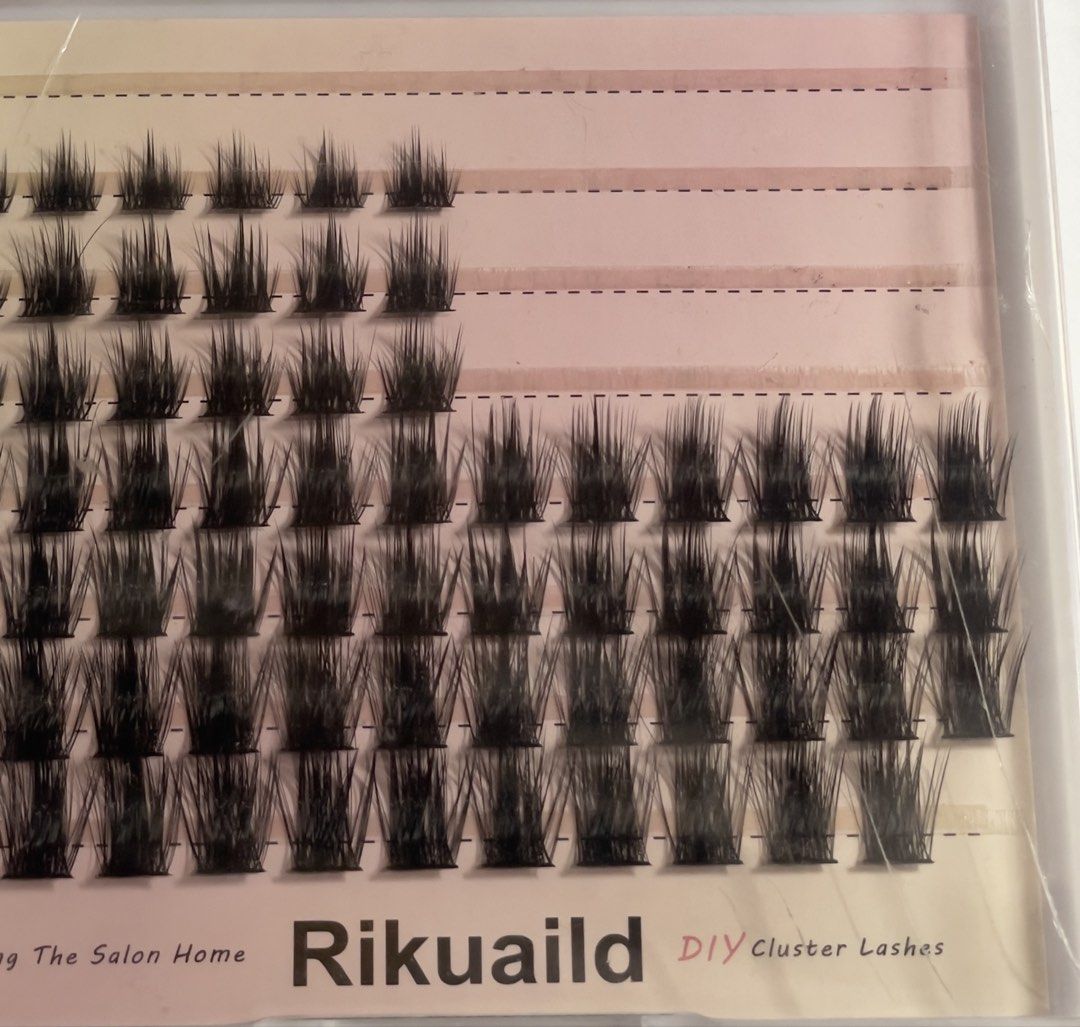 TAKE ALL Lash Clusters w/ FREE lash glue (Category: Makeup) located in Las Pinas. Submitted by lyyynnnnn (Listing ID 1443183315, Image 3). Description: 1)Glamorous Me False Eyelashes - Bought for ₱48 now only ₱20 2)Rikuaild Mixed False Eyelashes - Bought for ₱116 now only ₱80 3)Kuesicr Eyelashes - Bought for ₱203 now only ₱150 4)Ersin Princess and Beauty Self Adhesive Fluffy False Eyelash Clusters - Bought for ₱125 now only ₱50 Total: ₱300 Freebi