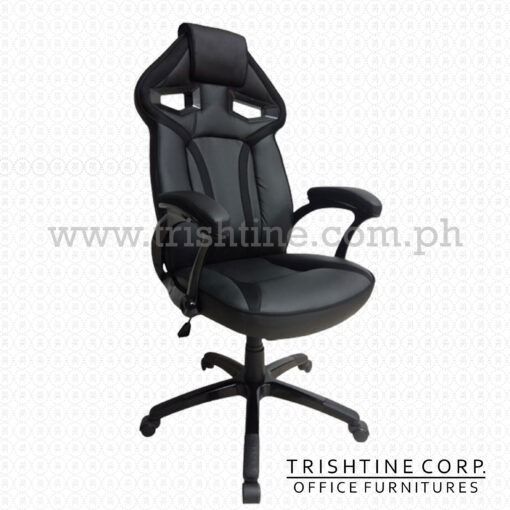 TEX-GS-005 | High Back Gaming Chair with Armrest (Category: Chairs) located in Caloocan City. Submitted by jimtapitan_trishtinecorp. (Listing ID 1443214237, Image 1). Description: - Sleek and modern black ergonomic gaming chair - Integrated headrest for added comfort - Fully adjustable for a personalized fit - Ideal for extended gaming sessions or office work - Enhances any gaming setup or workspace - Ready for its new owner! DISCLAIMER: Price is