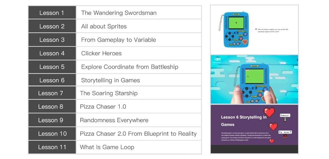 TinkerGen GameGo STEM編程遊戲機｜MakeCode + JavaScript｜掌上學習機TinkerGen GameGo Programmable Handheld Console | MakeCode STEM Coding Kit （分類：益智學習玩具）位於 Hong Kong。 由 suncheong 提交（商品編號 1443205164，圖片 5）。簡介： 🎮 打機不如自己寫 Game！ TinkerGen GameGo 掌上編程遊戲機，支援 Microsoft MakeCode Arcade，適合 STEM 學習、DIY Maker、Arduino Lover 及編程初學者。 ✅ 積木式編程（Block Coding） ✅ 支援 JavaScript 進階學習 ✅ 內置 400mAh 充電池 ✅ 1.8吋 TFT 彩色螢幕 ✅ STM32F401RET6 ARM Cortex M4 處理器 ✅ 附送 10 堂線上編程課程 📦 產品規格 • MCU：STM