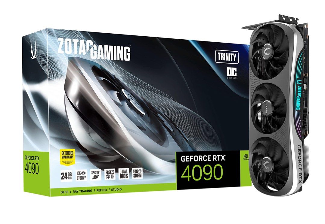 ZOTAC GAMING GeForce RTX 4090 Trinity OC Edition478987177784125440
