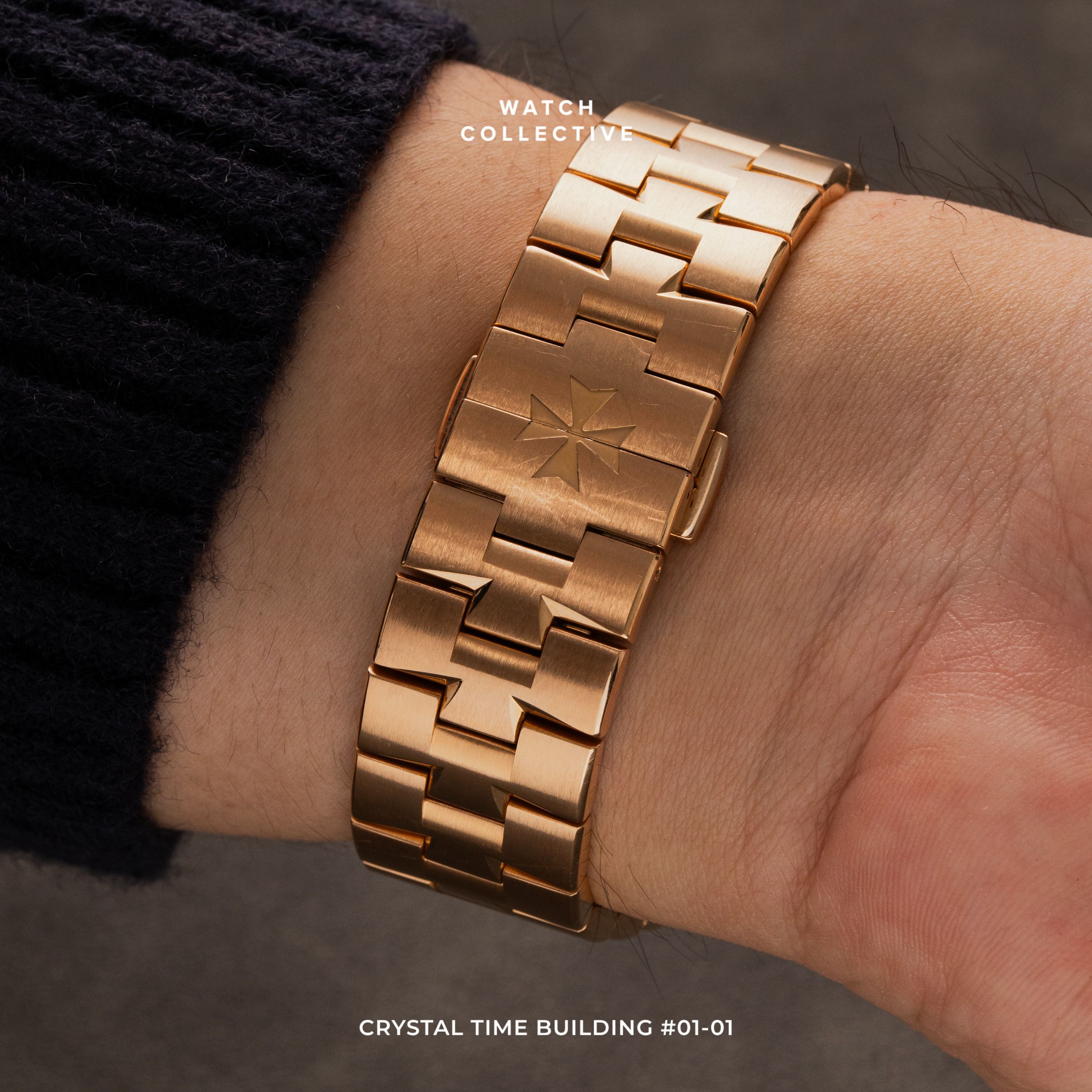 📦2021 FULL SET📜 Vacheron Constantin Overseas Perpetual Calendar Skeleton 18K Rose Gold 42.5mm automatic 4300V (Category: Watches) located in Singapore. Submitted by watchcollective (Listing ID 1443348540, Image 3). Description: Vacheron Constantin Overseas Perpetual Calendar Skeleton 18K Rose Gold 42.5mm automatic Reference Number: 4300V/120R-B547 Condition: Lightly Used Comes with: Complete Set Size: 42.5mm Case material: 18K Rose Gold Strap m