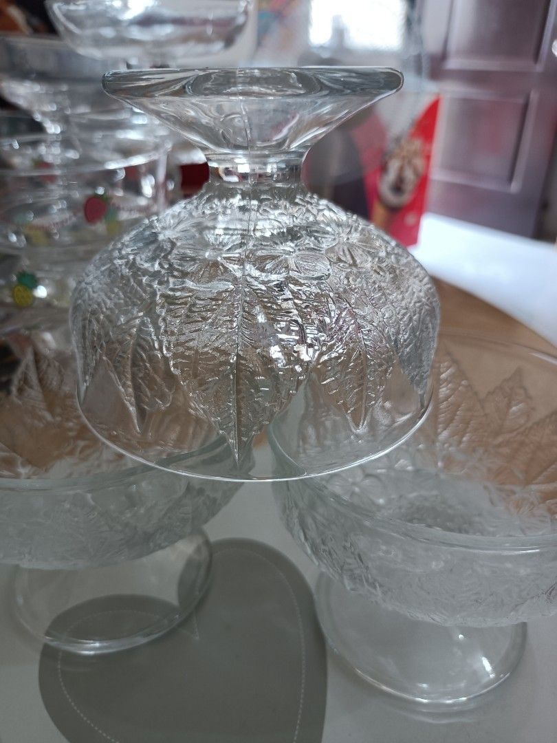 3pcs Glass Dessert bowl (Category: Other Kitchenware & Tableware) located in Cavite. Submitted by hammy18 (Listing ID 1443347272, Image 2). Description: fixed price.