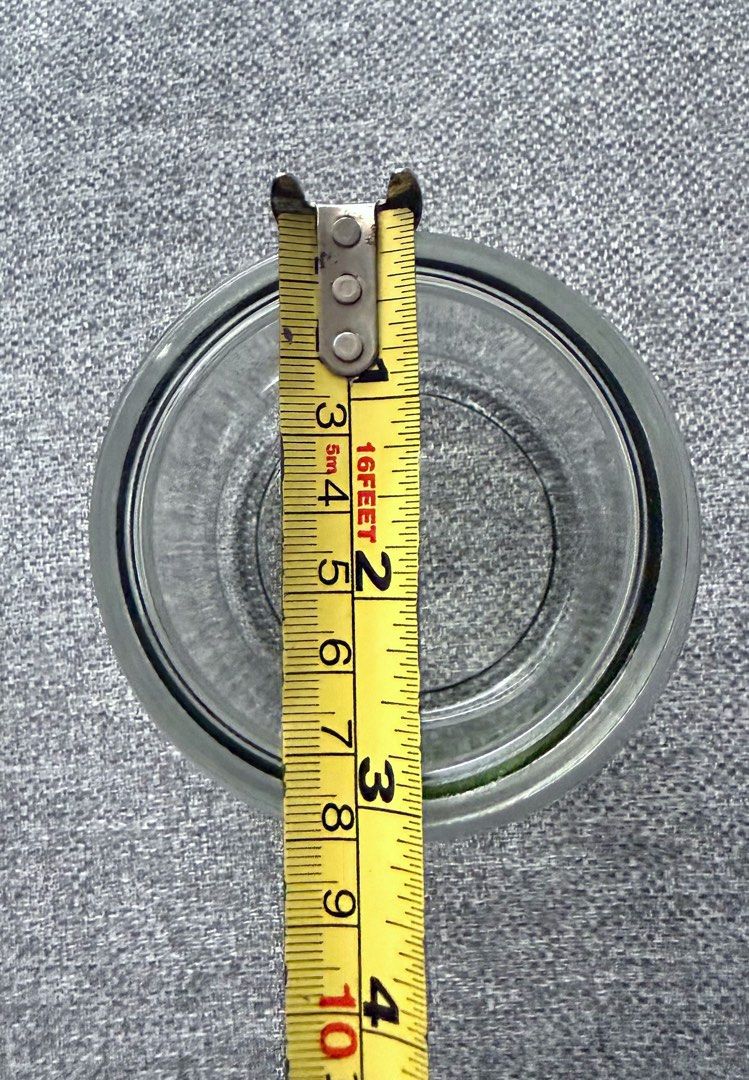 6 Airtight Glass Canisters / Jars480090448902891524