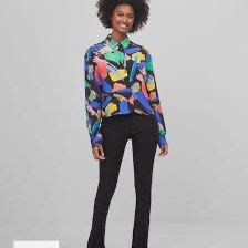Abstract Polo rare Bershka original (Category: Coats, Jackets and Outerwear) located in Imelda. Submitted by japansurpluscollection (Listing ID 1443408459, Image 3). Description: Original bershka xs-small kasya rare polo.