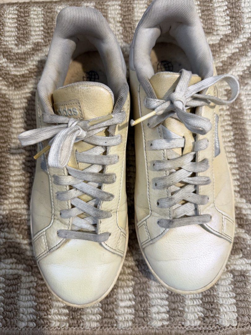 Adidas Rubber Shoes US 8 (25.0) (Category: Casual Shoes) located in Quezon City. Submitted by meemeec (Listing ID 1443319908, Image 1). Description: Just needs cleaning Less than 5 times used then stored .