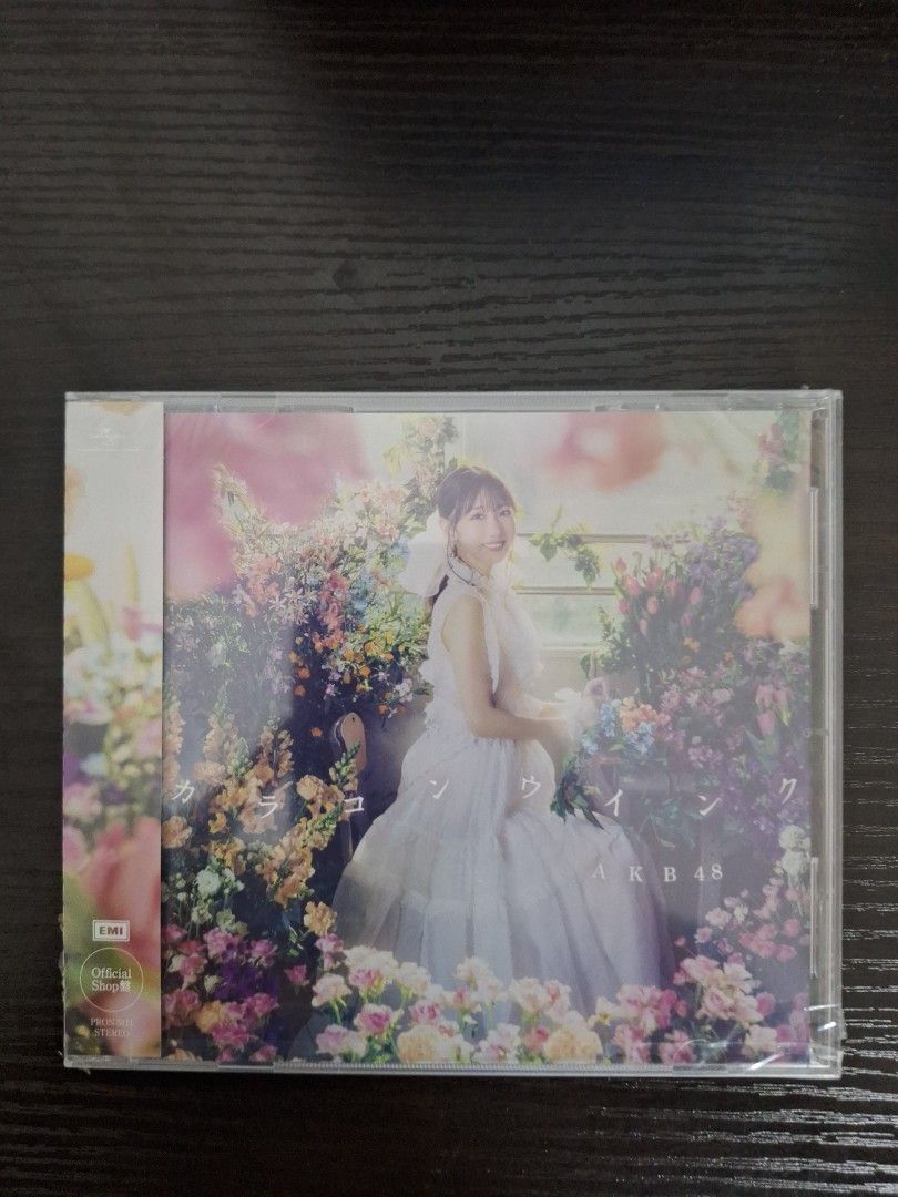 AKB48 CD singles (Category: CDs & DVDs) located in Manila. Submitted by dlssbc (Listing ID 1443383274, Image 2). Description: AKB48 CD singles for sale Available titles: 1. Masaka no Confession Official Shop edition (2 copies) 2. Colorcon Wink Official Shop edition (2 copies) 3. Doushitemo kimi ga suki da Official Shop edition (2 copies) -NM condition. Never opened. -Japan pressed -6 tracks per CD single -Selling each CD for P700 Payment: BDO, Me