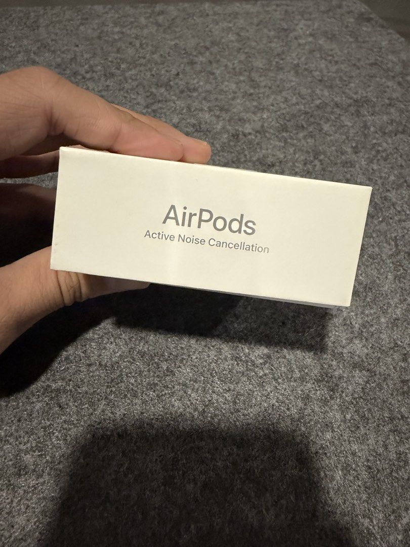 Apple AirPods 4th Gen with Active Noise Cancellation (Category: Earphones) located in Pasig City. Submitted by vividvault00 (Listing ID 1443352389, Image 3). Description: - Apple AirPods 4th Generation - Active Noise Cancellation included - Comes with original box and charging case - Superior sound quality for music and calls - Seamless pairing with Apple devices.