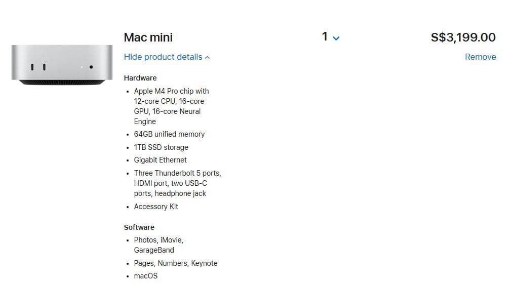 Apple Mac mini M4 Pro with Apple Studio Display480279960549468161