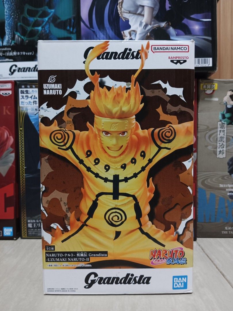 Bandai Banpresto Naruto Uzumaki Grandista Figure (Category: Figurines & Statues) located in Manila. Submitted by jccb.treasures (Listing ID 1443331839, Image 1). Description: - Authentic Naruto Uzumaki Grandista figure - Six Paths Sage Mode version - Made by Bandai Banpresto - Ideal for any Naruto fan's collection.