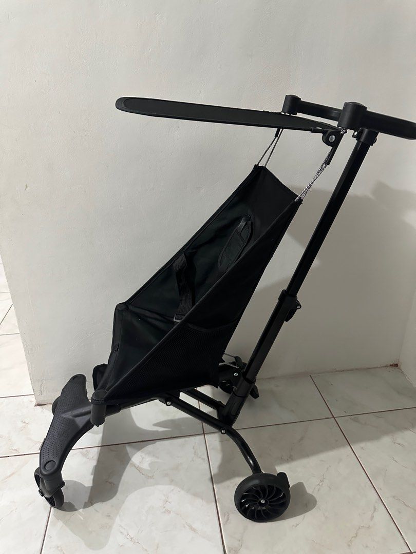 Black Stroller Seat with Harness and Canopy (Category: Strollers) located in Imus. Submitted by thedeclutteringcat (Listing ID 1443398052, Image 3). Description: Used once. Almost brand new!.