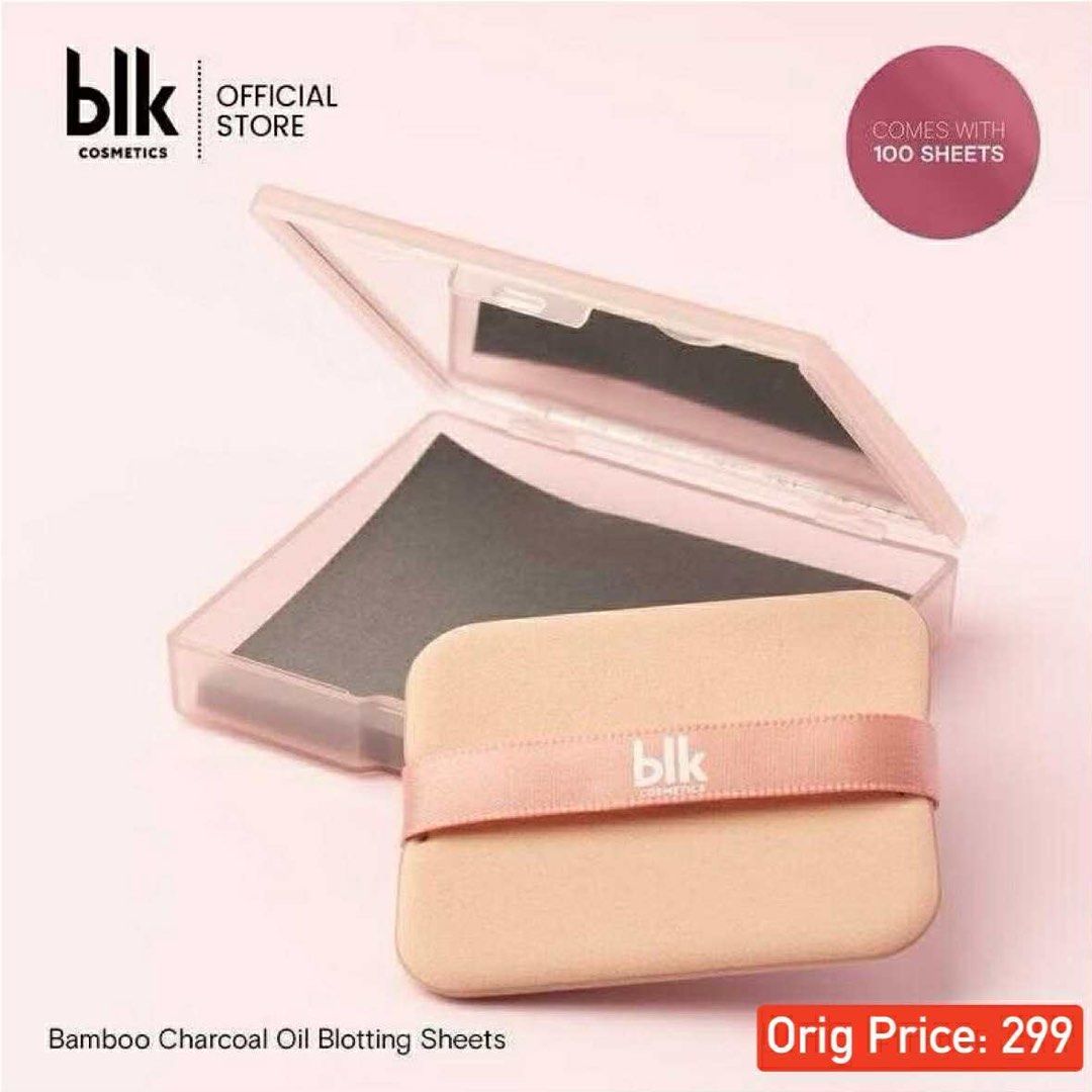 BLK Blotting Paper with Mirror Case (Category: Face Care) located in San Mateo. Submitted by andrearosie (Listing ID 1443486946, Image 1). Description: Brand new. Sealed..