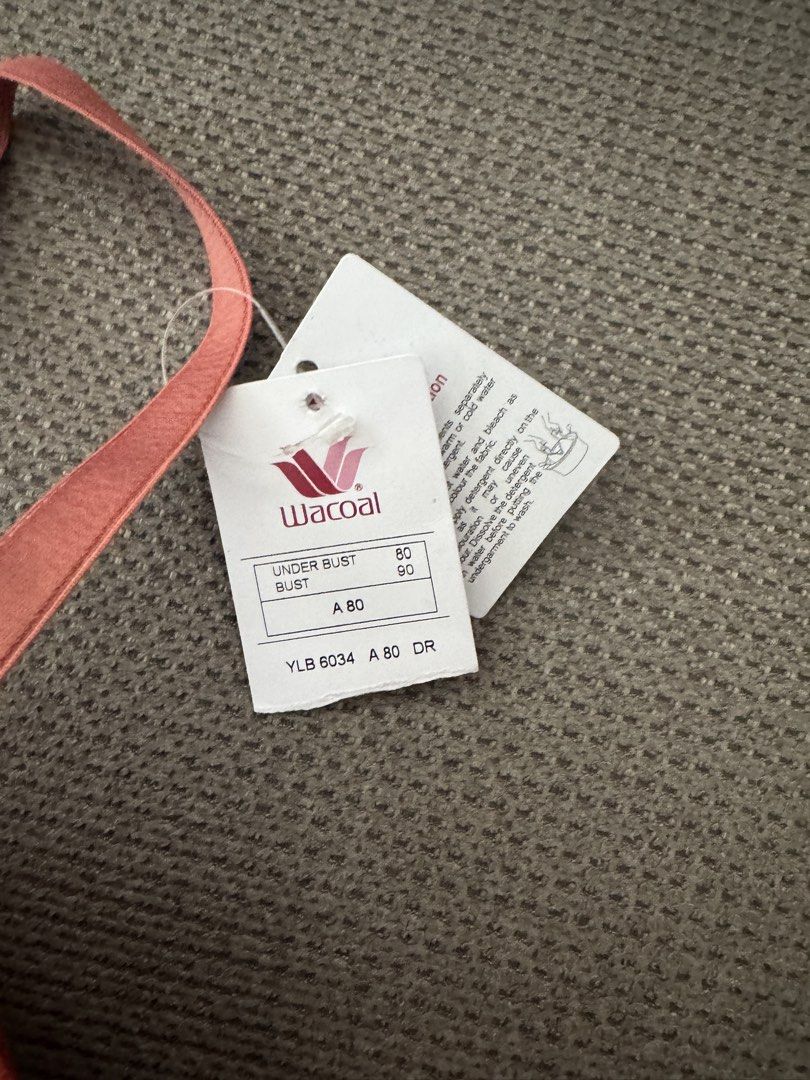 BNWT Wacoal Comfort Fit Bra A80 (Category: Undergarments & Loungewear) located in Las Pinas. Submitted by archrt (Listing ID 1443336849, Image 3). Description: Price is fixed but comes with choice freebie Location Las Pinas J&T or Lalamove at buyer’s expense Gcash, bpi or bdo.