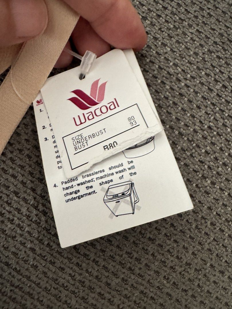 BNWT Wacoal Non Wire Push Up Bra B80 (Category: Undergarments & Loungewear) located in Las Pinas. Submitted by archrt (Listing ID 1443335236, Image 3). Description: Price is fixed but comes with choice freebie Location Las Pinas J&T or Lalamove at buyer’s expense Gcash, bpi or bdo.