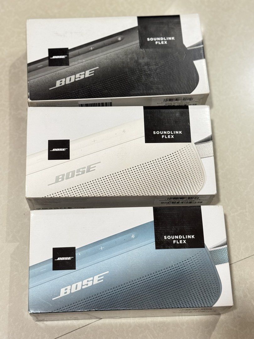 Bose soundlink flex brand new and sealed (Category: Soundbars, Speakers & Amplifiers) located in Malabon City. Submitted by hamielyn09 (Listing ID 1443401994, Image 2). Description: Brand new original bose (Sealed) Get 5500 each fixed price or 16k get all three!! .