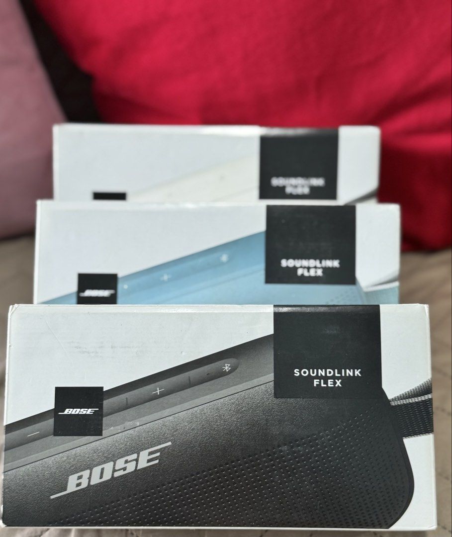 Bose soundlink flex brand new and sealed (Category: Soundbars, Speakers & Amplifiers) located in Malabon City. Submitted by hamielyn09 (Listing ID 1443401994, Image 1). Description: Brand new original bose (Sealed) Get 5500 each fixed price or 16k get all three!! .