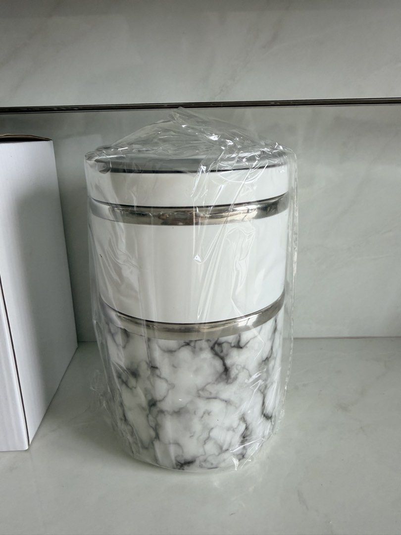 Brand new 2 Tier Thermal Lunch Box with Handle