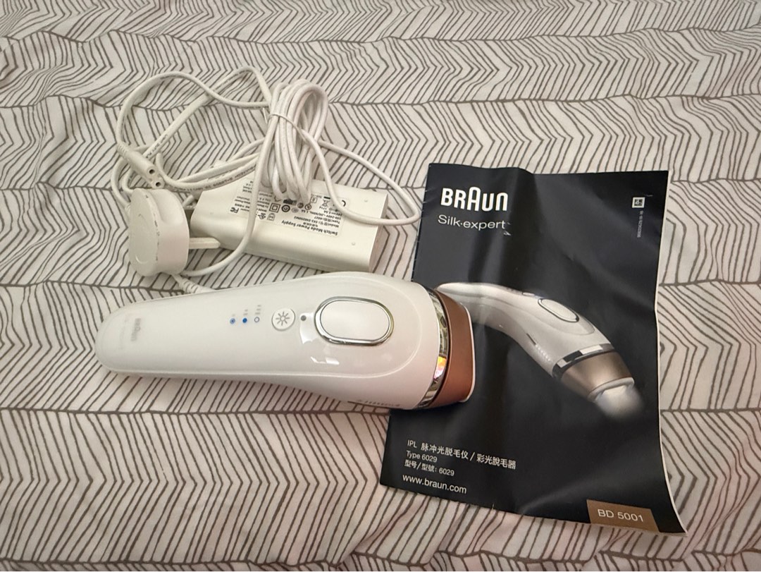 Braun Silk-expert BD 5001 IPL Hair Removal Device, 美容＆個人護理