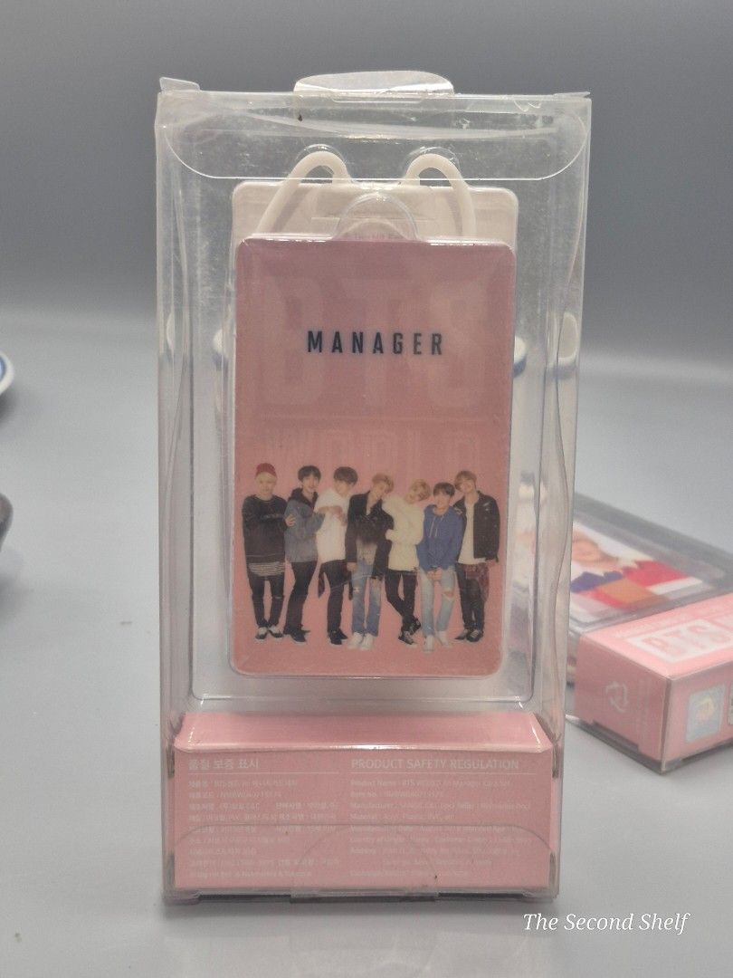 BTS WORLD Jin Manager Card Set (Official Merchandise) (Category: K-Wave Merchandise) located in Santa Rosa. Submitted by thesecondshelf (Listing ID 1443358410, Image 3). Description: BTS WORLD Jin Manager Card Set (Official Merchandise) Price: ₱650 Official BTS WORLD Manager Card Set featuring Jin. Released as part of the BTS WORLD collection by Big Hit Entertainment and Netmarble. Includes manager card, lanyard-style holder, and original packagi