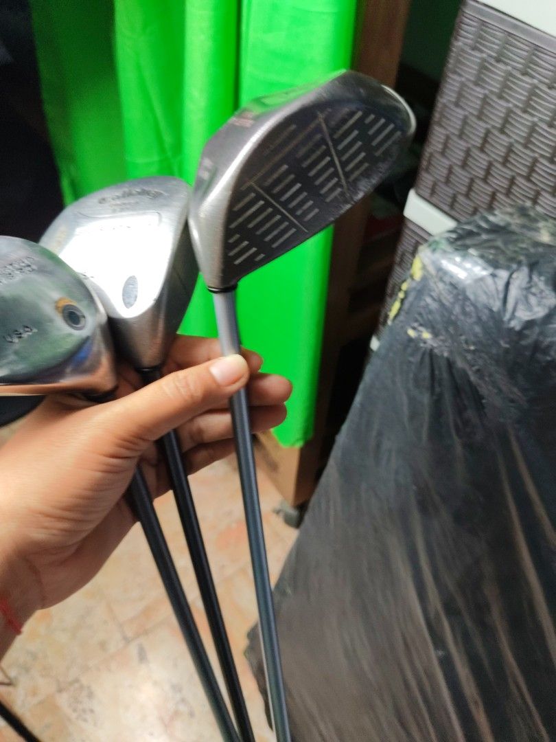Callaway Big Bertha Titanium Driver Golf Clubs (Category: Golf) located in Manila. Submitted by meiyeon2 (Listing ID 1443354833, Image 2). Description: - Set of Callaway Big Bertha drivers - Titanium models - Perfect upgrade for any golfer looking to improve their game 1000 each .