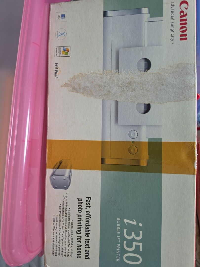 Canon i350 Bubble Jet Printer480156760136099840