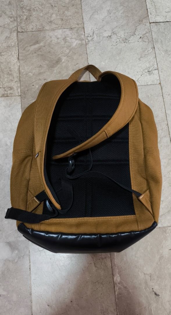 Carhartt Legacy Classic bagpack brown (Category: Laptop Bags & Sleeves) located in Marikina City. Submitted by motelito (Listing ID 1443365129, Image 2). Description: RFS - for tuition Negotiable Meet up is ok, but need to discuss first.