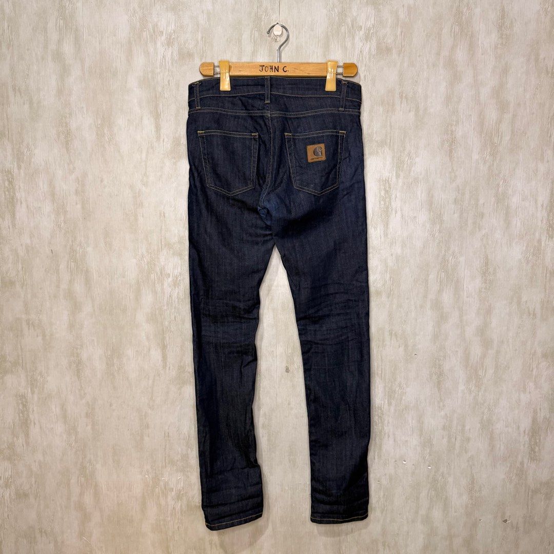 Carhartt Rebel Denim Pants (Category: Jeans) located in Manila. Submitted by saintjohnn (Listing ID 1443371445, Image 2). Description: Carhartt Rebel Denim Pants Waist: 32" Length: 42" Hem: 6" Crotch:32" Excellent Condition Authentic ₱1,500.