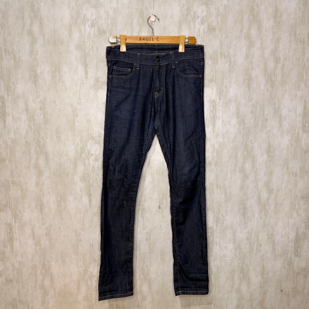 Carhartt Rebel Denim Pants (Category: Jeans) located in Manila. Submitted by saintjohnn (Listing ID 1443371445, Image 3). Description: Carhartt Rebel Denim Pants Waist: 32" Length: 42" Hem: 6" Crotch:32" Excellent Condition Authentic ₱1,500.