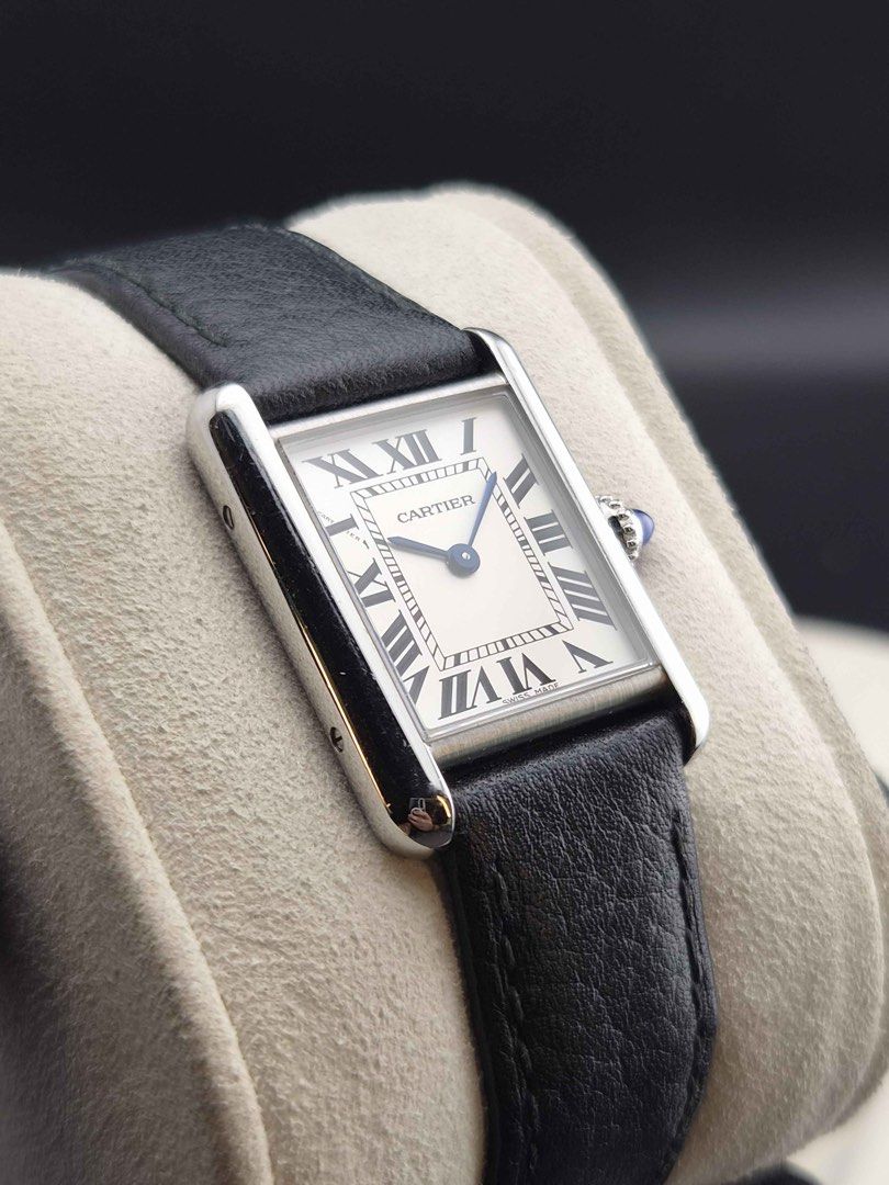 Cartier Tank Must Small 2021 (Category: Luxury Watches) located in Makati City. Submitted by tpx.ph (Listing ID 1443397943, Image 2). Description: Cartier Tank Must Small 2021 180k Cash Price WSTA0042 Pre-Owned Complete Set.