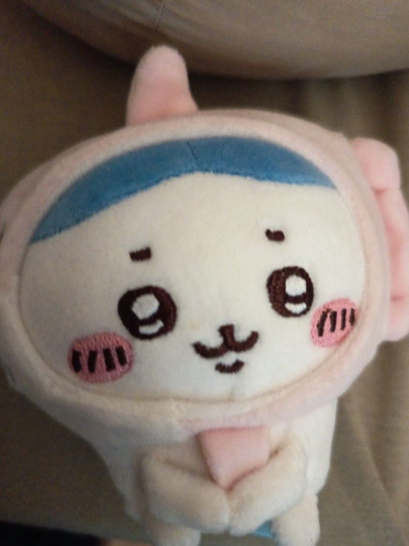 Chiikawa Hachiware sea plush charm (Category: Plushies & Soft Toys) located in Manila. Submitted by manicpixiecrysis (Listing ID 1443384878, Image 1). Description: unofficial.