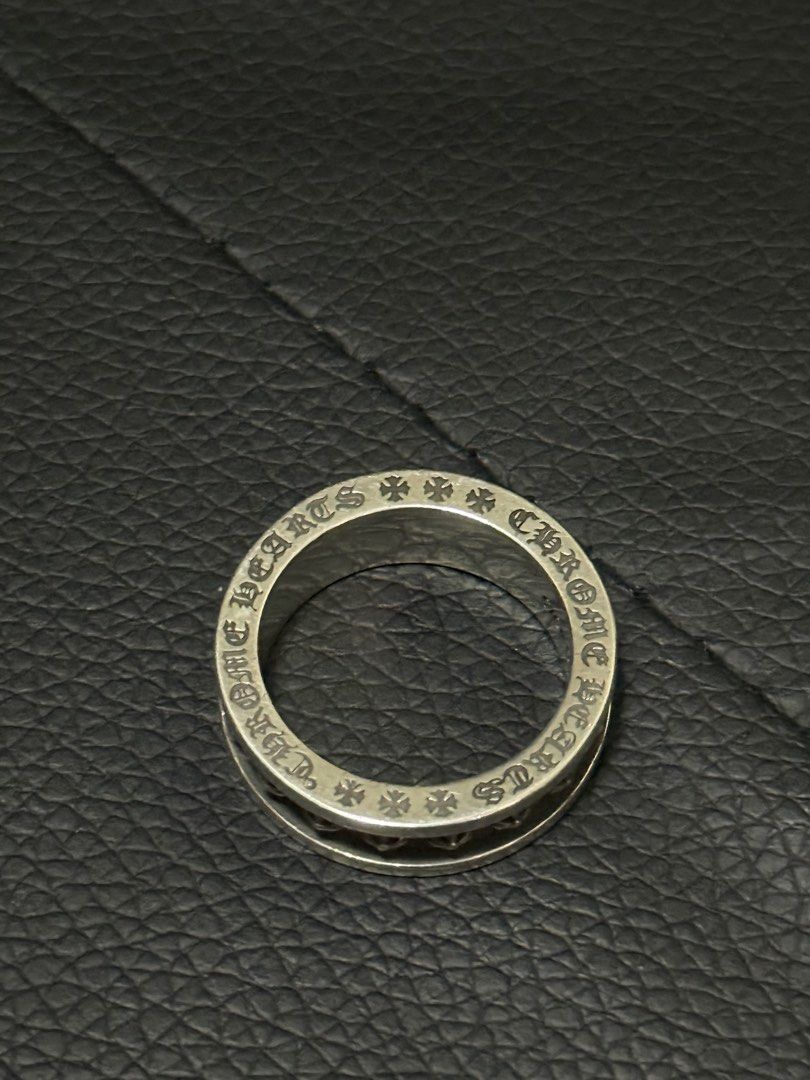 Chrome Hearts Mini Plus Ring (Category: Jewelry) located in Batangas. Submitted by s4muel (Listing ID 1443401315, Image 3). Description: Bought on a trip to Korea this summer, bought it cheap for around 11,000 in Dongdaemun, so authenticity not guaranteed. Size 11, fits true to size. Comes with the packaging! Ended up not fitting my stack nearly as well as my other pickups. Buyer shoulders shipping, payment before shipment. All sales final, no re