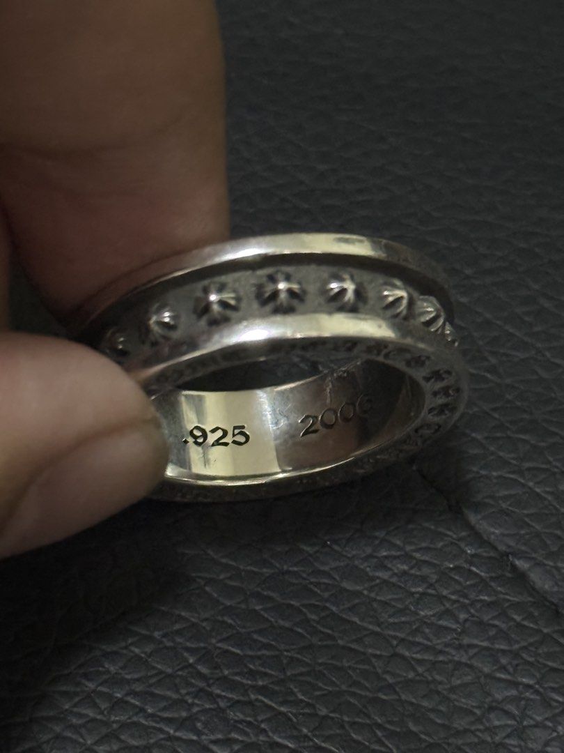 Chrome Hearts Mini Plus Ring (Category: Jewelry) located in Batangas. Submitted by s4muel (Listing ID 1443401315, Image 2). Description: Bought on a trip to Korea this summer, bought it cheap for around 11,000 in Dongdaemun, so authenticity not guaranteed. Size 11, fits true to size. Comes with the packaging! Ended up not fitting my stack nearly as well as my other pickups. Buyer shoulders shipping, payment before shipment. All sales final, no re