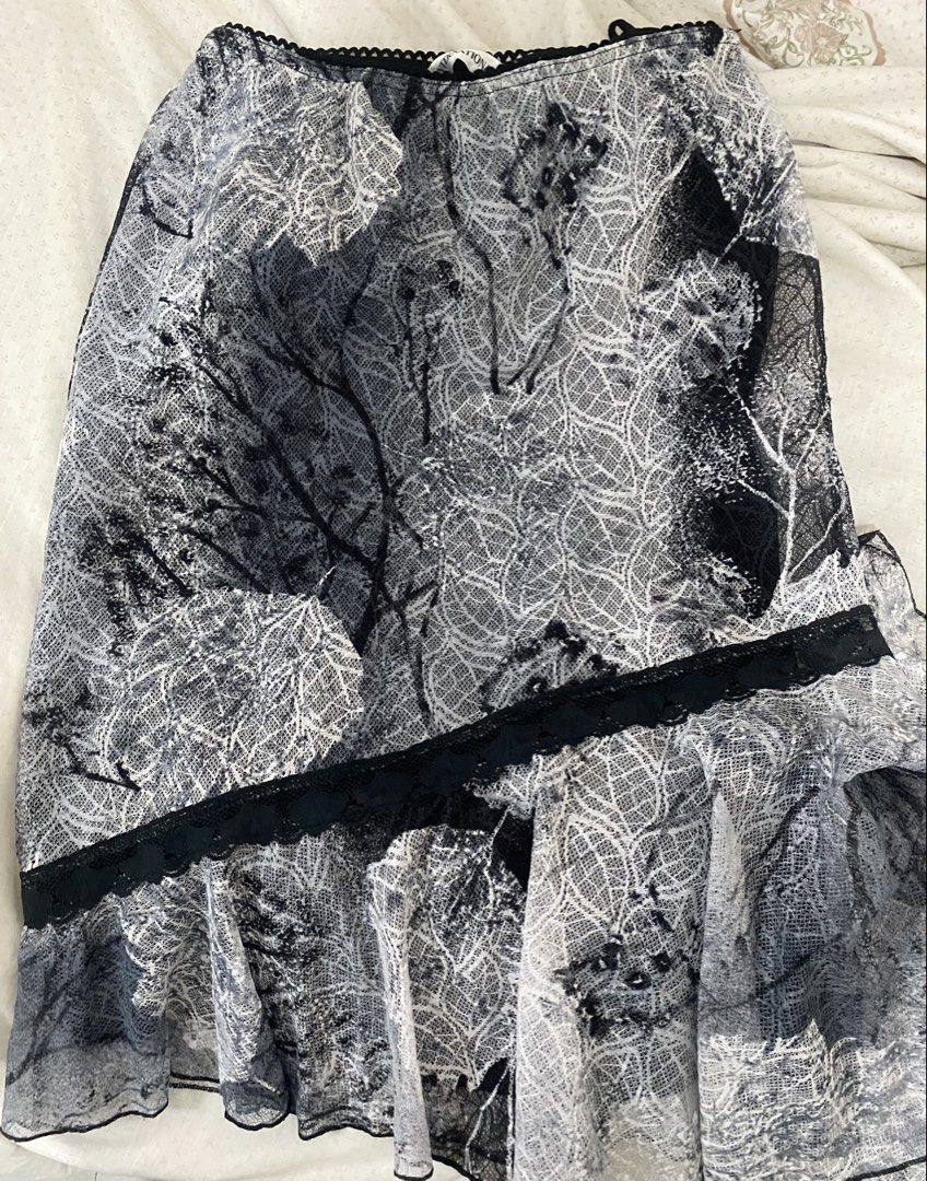 Fairy Core Black Lace Maxi Skirt (Category: Skirts) located in Manila. Submitted by wonchu1 (Listing ID 1443401478, Image 1). Description: Size S-L Loc: QC Mod: JNT/Lalamove Mop: Gcash.