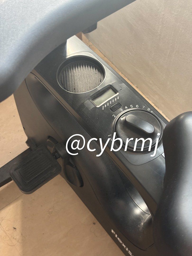 FlexiSpot V9B Home Office All-in-One Desk (Category: Cardio & Fitness Machines) located in Pasig City. Submitted by cybermejo_ (Listing ID 1443484029, Image 2). Description: Description: https://flexispot.ph/product/all-in-one-desk-bike-deskcise-pro-v9/ - used once or twice, just sitting there - Won from a company raffle - Box, packaging and manual available RFS: Decluttering, not being used.