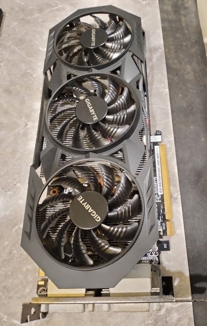 Gigabyte GeForce GTX 970 Windforce 4GB GPU Graphics Card480443156566517764