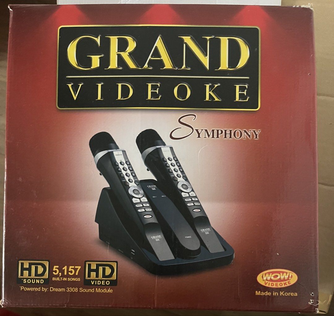 Grand Videoke Symphony (Category: Portable Music Players) located in Cainta. Submitted by klejre (Listing ID 1443384307, Image 1). Description: .