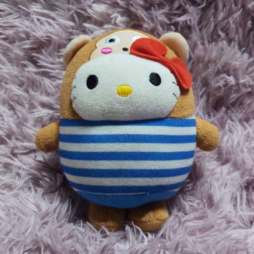 Hello Kitty Sanrio Monkey Monkichi McDonald's 2014 Plush (Category: Plushies & Soft Toys) located in Quezon City. Submitted by findyourtreasure10 (Listing ID 1443475310, Image 1). Description: 📌 **Please read before Purchasing** Good Condition Kindly manage your expectations. What you see is exactly what you get 📦 All items are on hand and ready to ship 💎 Photos posted are the actual items. More pictures available upon request 📸 ❗ **STRICTLY 