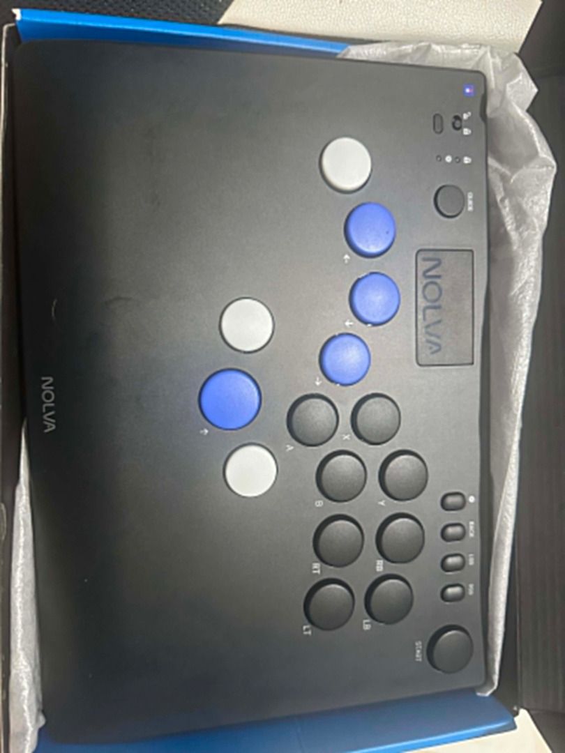 HORI Fighting Stick "NOLVA" Arcade Controller (Category: Controllers) located in Santo Tomas. Submitted by kurigohan1992 (Listing ID 1443415951, Image 2). Description: Selling my HORI Nolva Mechanical All-Button Arcade Controller. The controller is in excellent condition and has no issues or damage. It works properly and was bought on November 25, 2025. I'm too busy to play games now and I haven't used it much, I’m selling it for academic purpose