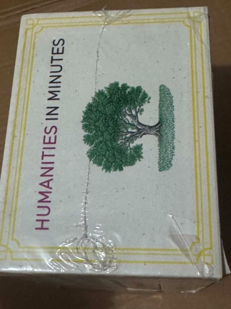 Humanities in Minutes Box Set - Quercus (Category: Textbooks) located in Cavite. Submitted by yourpahinagirly (Listing ID 1443340351, Image 2). Description: - Covers philosophy, psychology, mythology, and architecture. - Each book is designed for easy understanding. - Perfect for anyone curious about humanities. - Includes 800+ pages of insights. - Great for learning on the go..