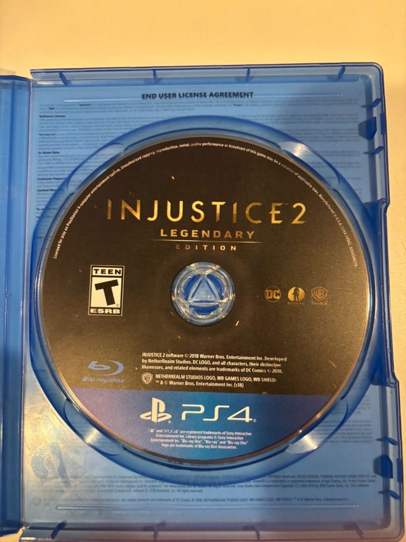 Injustice 2 Legendary Edition PS4 (Category: PlayStation) located in Makati City. Submitted by 4rmagd1123 (Listing ID 1443407139, Image 2). Description: - Injustice 2 Legendary Edition for PS4 - Complete edition with all DLC characters and content - Features a great fighting game experience - Includes a compelling story mode - Perfect for DC Comics fans - Disc and case are included.