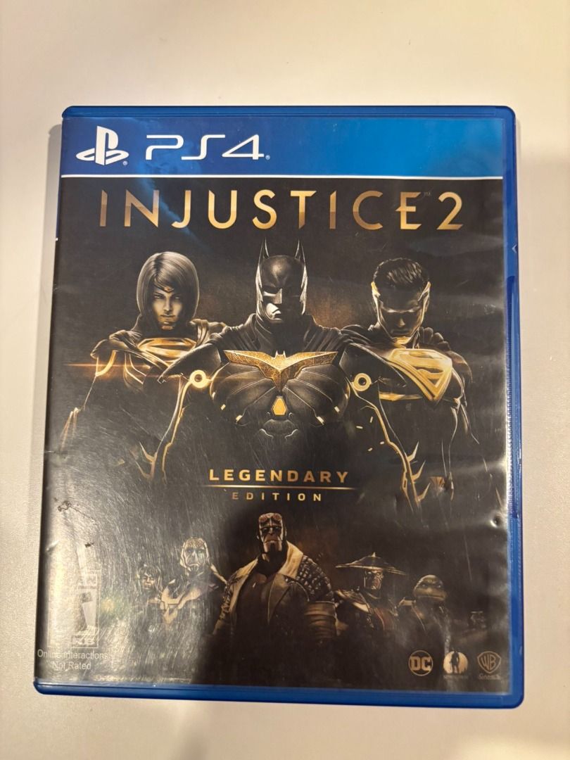 Injustice 2 Legendary Edition PS4 (Category: PlayStation) located in Makati City. Submitted by 4rmagd1123 (Listing ID 1443407139, Image 1). Description: - Injustice 2 Legendary Edition for PS4 - Complete edition with all DLC characters and content - Features a great fighting game experience - Includes a compelling story mode - Perfect for DC Comics fans - Disc and case are included.