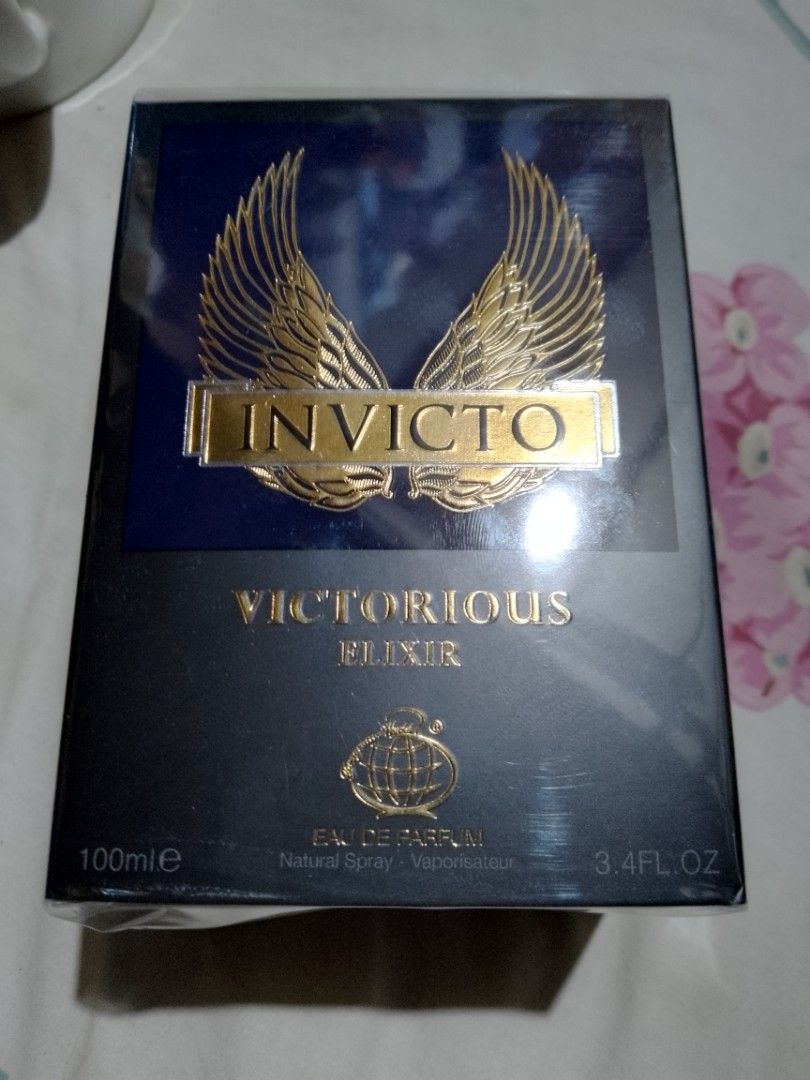 Invicto Victorious Elixir Eau De Parfum Fragrance World (Category: Fragrance & Deodorants) located in Manila. Submitted by tebbys (Listing ID 1443417417, Image 1). Description: 100ml Brand New Sealed.