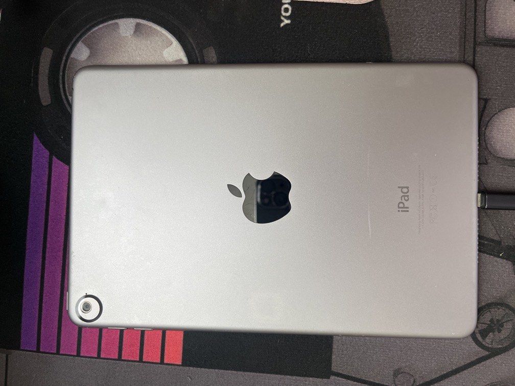 IPAD MINI 4 (Category: iPad) located in Manila. Submitted by sweetlemoninggg22 (Listing ID 1443343594, Image 2). Description: FOR SALE: iPad Mini 4 Selling my iPad Mini 4 as it is no longer being used and I’m trying to dispose extra gadgets. Condition: • Fully functional • Battery health is degraded and may need replacement • Normal signs of use/scratches • Lines visible on the bottom screen caused by the battery that affects the lcd (battery nee