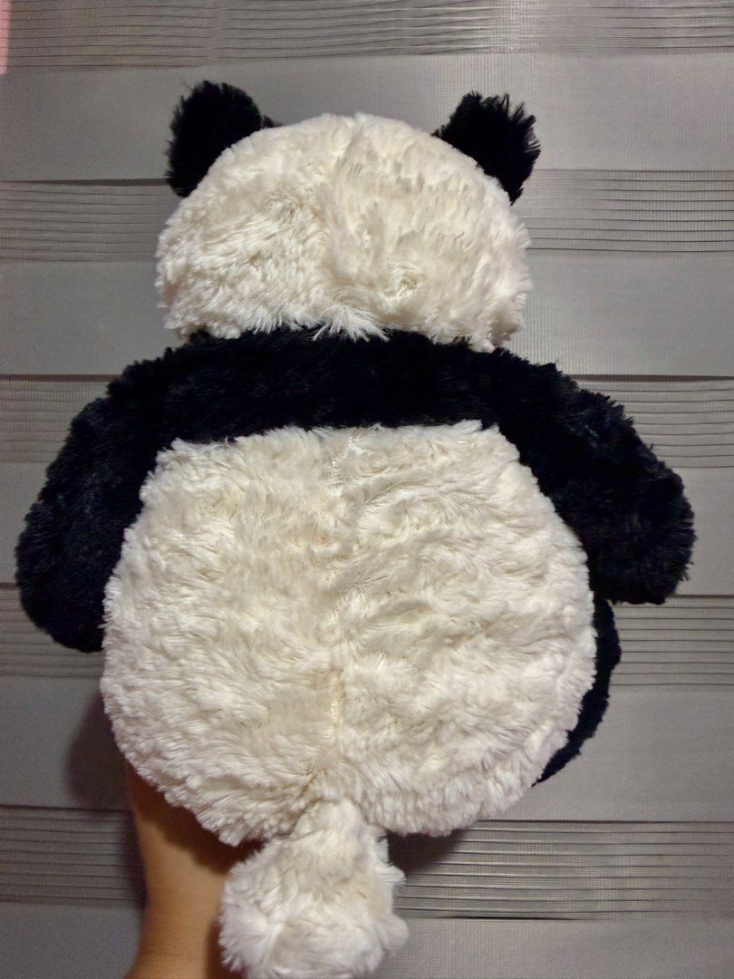 Jellycat Montgomery Panda plush toy (Category: Plushies & Soft Toys) located in Manila. Submitted by bcbg3217 (Listing ID 1443350005, Image 2). Description: ‼️PLEASE READ BEFORE BUYING‼️ Like new condition With Jellycat etiketa Large size Authenticity guaranteed No Jellycat inclusions Actual photos are posted No issues or flaws unless stated Please check the photos thoroughly before placing an order JnT regular or Lalamove COD for Metro Manila ⚠️