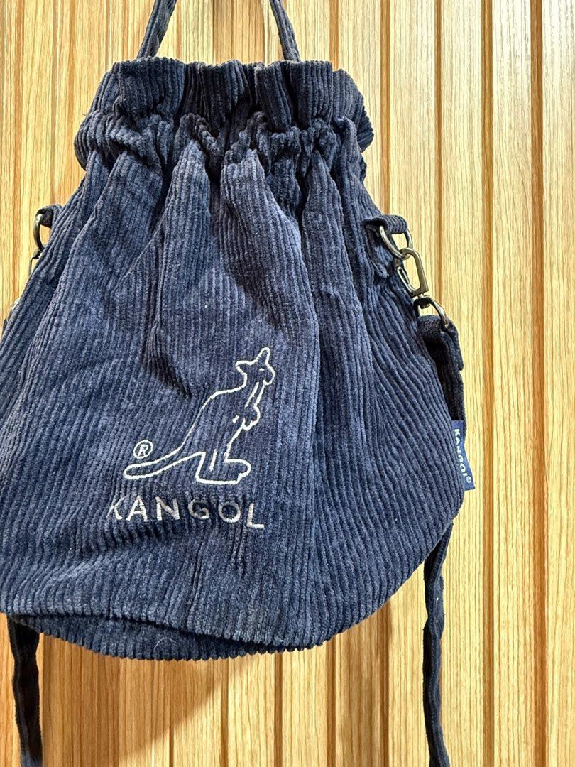 Kangol Corduroy bucket bag (Category: Cross-body Bags) located in Mati. Submitted by Hylestuffs (Listing ID 1443460654, Image 2). Description: .