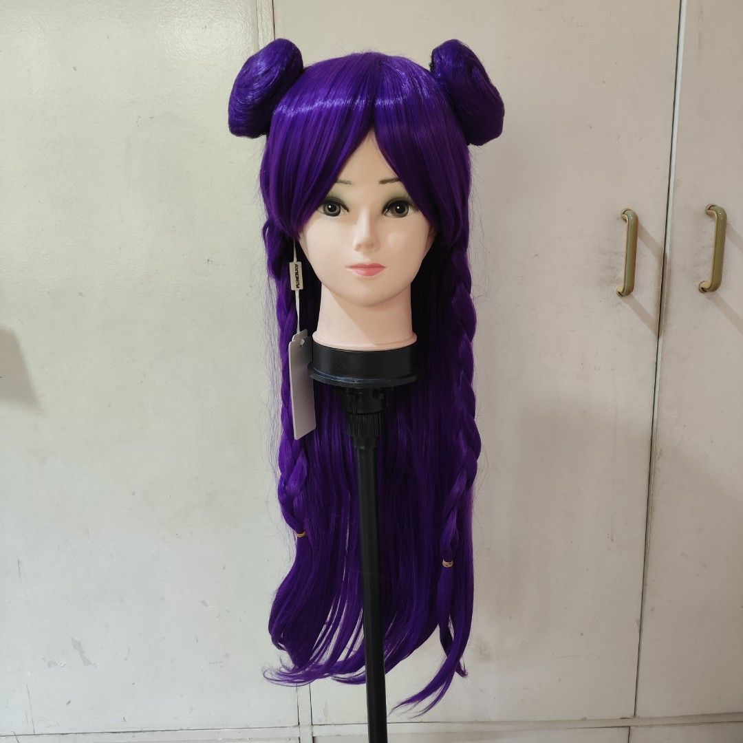 K/DA Popstar Kai'sa and Ahri Wig (Category: Hair Accessories) located in Las Pinas. Submitted by berryswirl (Listing ID 1443454766, Image 1). Description: K/DA Kai'sa Wig Brand new Brand: Monenjoy Inclusion: Wig+Wig cap SP: 650php K/DA Ahri Wig Used once Brand: Monenjoy Inclusion: Wig only SP: 570php Kai'sa and Ahri Bundle Price: 900 php Price is negotiable Onhand and ready to ship. *Pay first policy *Shipping fee is shouldered by the buyer MOP: 