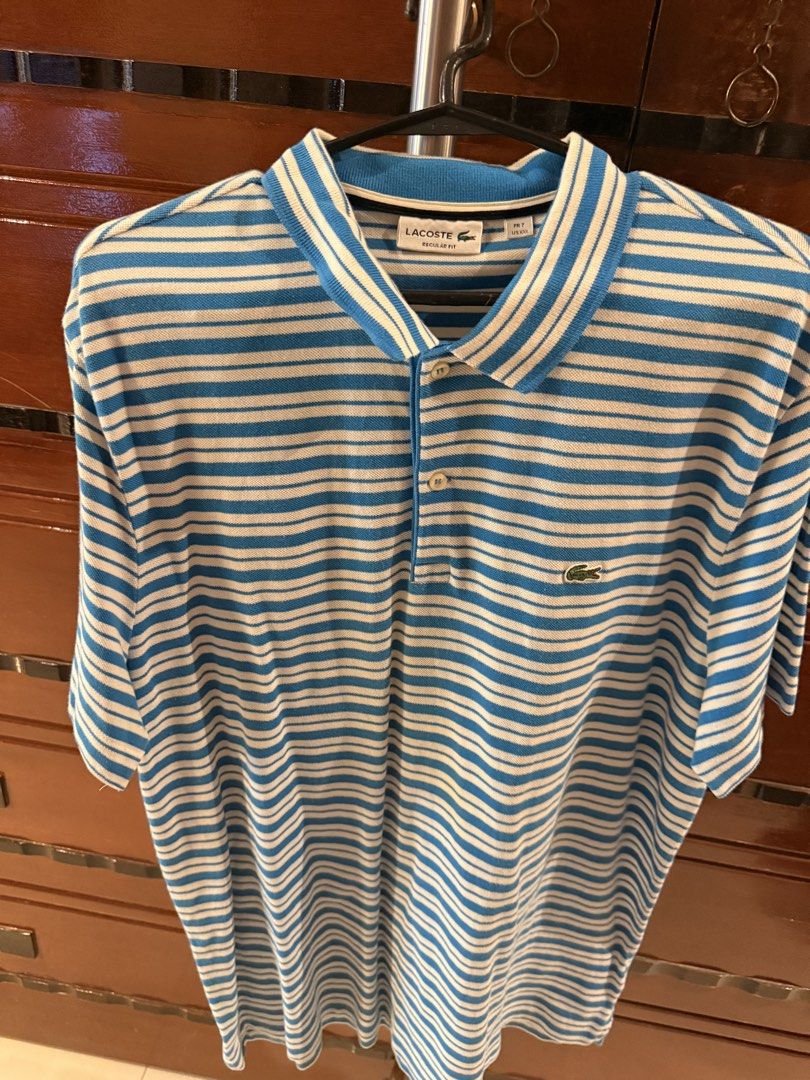 Lacoste Mens Polo Shirts Size 7 (Category: Tshirts & Polo Shirts ) located in Manila. Submitted by iamsophiab (Listing ID 1443355998, Image 3). Description: Original Lacoste Mens Polo Shirt Size 7.